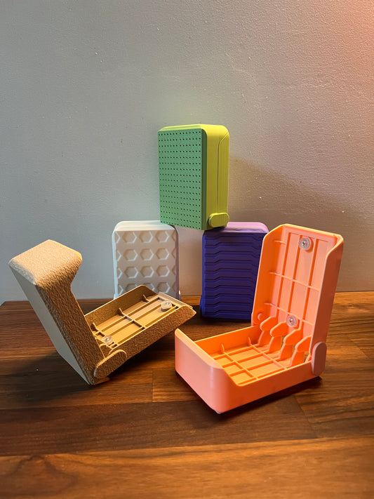 Ziepju Tētis - 3D Printēts Ziepju Trauks ar Drenāžu